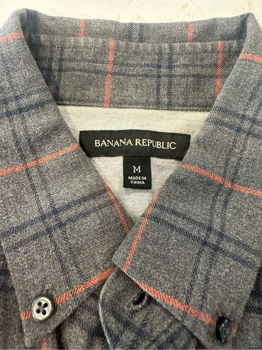 Banana Republic Men’s Warm Wool Overshirt
